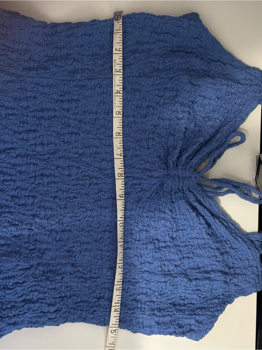 SALTWATER LUXE CANNAN MIDI DRESS - DUSTY BLUE - Picture 6 of 7